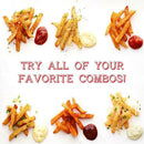 Cup Kitchen Fries French Fries Salad Bowl Plastic Kitchen Finishing Cup 0WM7