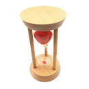 Home Decoration Wood Hourglass Sandglass Sand Timer Clock Ornament 20 Min
