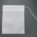100 Pack Disposable Tea Filter Bag Empty Tea Bags Drawstring Loose Tea Bag, J5Q8