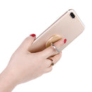360 Degree Finger Ring Phone Stand Holder for Smart Phone(Golden)