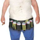 Beer Belt Soda 6-Can Holster Belt with Buckle, Beer Holder for Parties, Pic