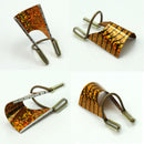 10x Professional Nail Tips Art Forms Reusable UV Gel Acrylic French Too CQC