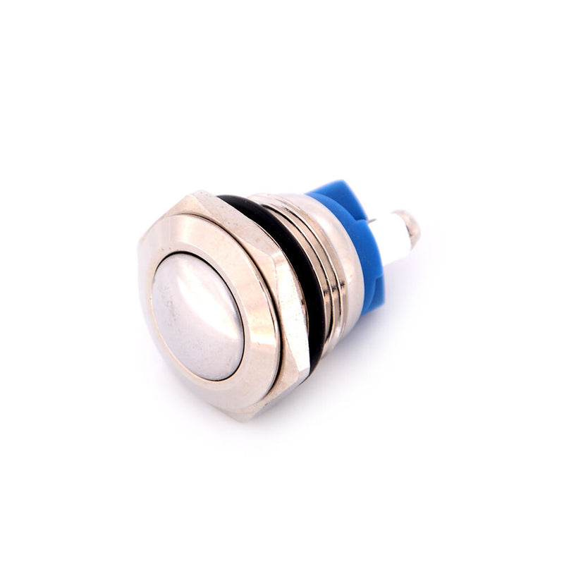16mm Start Horn Button Momentary Stainless Steel Metal Push Button