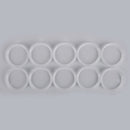 10x Circular Cystal Tray Stone Plate Beads Rhinestones DIY Nail Art Tool Box LJ
