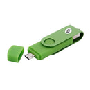 USB Mini Memory Stick 8GB USB 2.0 Memory Flash Drive OTG for Handy PC Green Z6V4