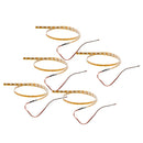 5 x LED Motorcycle Light Strip, Bright Multicolor Flexible Soft Light Strip
