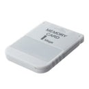 White 1 MB 1MB Memory Card Stick For Playstation 1 One PS1 PSX Game