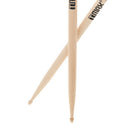 2x Maple Non-slip Drum Stick Hand Percussion Parts for Drummer Black Black