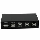 Newest Mini 4 Ports USB Printer Scanner Sharing Share Switch Splitter Box H