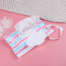 Outdoor travel baby newborn kids wet wipes bag towel box clean carrying case LJ
