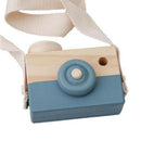 1 Pc Wooden Camera Home Wall Ornaments Cute Nordic Hanging Wooden Camera Ki A5P4