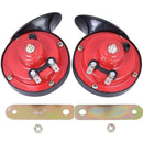 Motor Bike Air Horn Black Red 120dB 12 volt Motorcycle Loud Sound Level