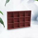 Pink Velvet Jewelry Ring Display Organizer Case Tray Holder Necklace Earrin