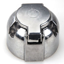 7 PIN ROUND PLUG FEMALE METAL CARAVAN TRAILER PART BOAT CONNECTOR SOCKET PARTS