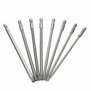 8 In 1 Length 150mm Magnetic torx Security Electric Screwdriver Drill Bits