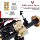 Screws With Guard Plate Bridge Differential Cover For Axial SCX24 AXI00002 1/24