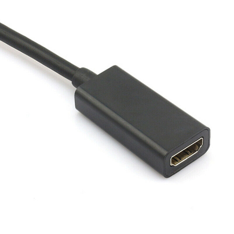 4K Display Port DP To HDMI Female Cable Adapter Converter DisplayPort fo WBY
