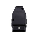 Connector OBDII 16 Pin Adaptor OBD II Plug Connectors Male OBD 16PIN TBMO D7Q2