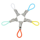 Durable Tea Towel Hanging Clips Clip On Hook Loops Hand Towel Hangers 5X F Gw