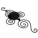 Wall Mounted Iron Tealight Votive Candle Holder Stand Home Decor Black