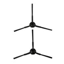 CEN540/CR120/Dibe X500 3-Arm Black Side Brushes Sweeper Robot Part 2pcs/set
