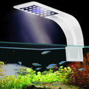 LED Waterproof Aquarium Light Tank Plant Grow Clip Lamp (Blue White White) A