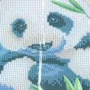 DIY 5D Diamond Painting Embroidery Two Panda Embrace Cross Stitch Tool Set
