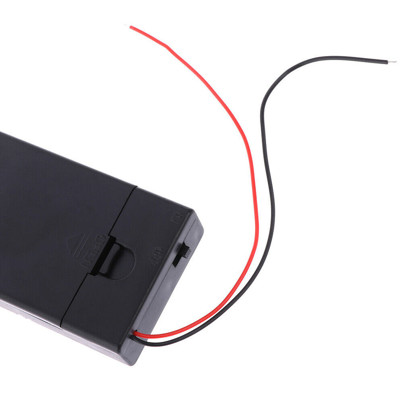 Battery box holder ON/OFF Switch for 3 X AA Battery Waterproof w/ wiME