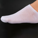 6 pairs White + 6 pairs black Sport Socks Men Cotton Rich