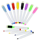 8X Whiteboard Marker Pen White Board Erasable Dry-Erase Mark Sign Bullet Tip Ink