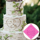 Silicone Cake Mould Chocolate Fondant Tree Leaf Shaped Baking Sugar To A2Z4 G7H2