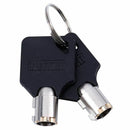 Mailbox Lock Box Straight Leg With 2 keys Gray Y5C1
