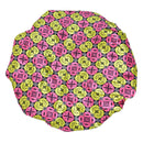 Night Sleep Cap Satin Hair Bonnet Hat Head Cover Wide Elastic Band Hair Loss Ca-