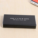 Mini USB 3.0 to mSATA Adapter Hard Drive Enclosure External Hard Disk SSD Case