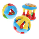 Set of 3 Bell Hand Bells Baby Rattle Music Rattle Gift for Children
