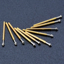 100Pcs P75-E2 Spring Test Probe Pogo Pin 1.3Mm Conical Head 1.0Mm Thimble