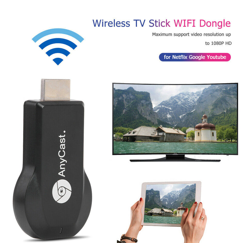 1080 HDMI Anycast Miracast Airplay WIFI Display Dongle Adapter Wireless Receiver