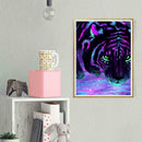Tiger 5D DIY Full Drill Diamond Painting Embroidery Kits Needlework Decor