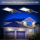 Outdoor Light LED Waterproof Motion Sensor Solar Powered Path Garden Wall MSL
