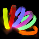 Glow in the Dark Stick Luminous Bracelet Bangle Cuff Fluorescent Party Supp