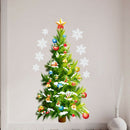 Christmas Tree Snowflake Wall Stickers Window Glass Mural Decals Xmas Decor 3C