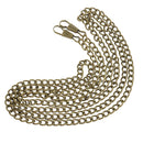 2Pcs Women's Skinny Purse Handbag Shoulder Bag Strap Chain for DIY Bag 120cm