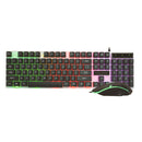 Premium USB Wired  Gaming 104 Keys Keyboard Mouse Sets RGB Backlight (Pack of 1)