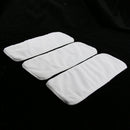Reusable Baby Cloth Diaper 3-Layer Bamboo Fiber Insert Liner Washable Diaper