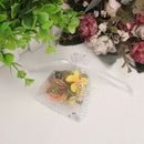 50 Pcs Pretty Luxury Organza White Butterfly Candy Chocolate Jewelry Gift Bags