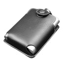 8oz Stainless Steel Whiskey Wine Flagon Alcohol Hip Flask with Leather Case