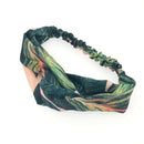 Summer Bohemian Style Hairbands Print Headbands For Women Retro Cross Knot  S4M8