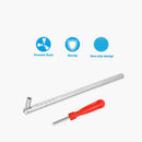 Stem Puller Installer Tool Include 6Pcs Tire Snap in Short Rubber Valve Ste