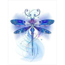 5D DIY Full Drill Diamond Painting Dragonfly Cross Stitch Craft Kit (w1440)