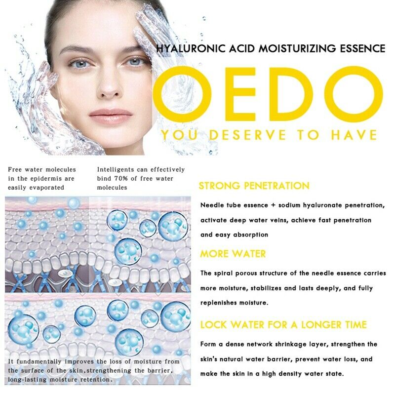 Oedo Shrink Pore Hyaluronic Acid Serum Facial Moisturizing Essence Natural  R4I5